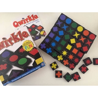 เกมส์ Qwirkle ตัวต่อไม้ เรียนรู้รูปทรงและสี ฝึก EF