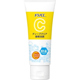 Melano CC  deep clear enzyme face wash 130 g .