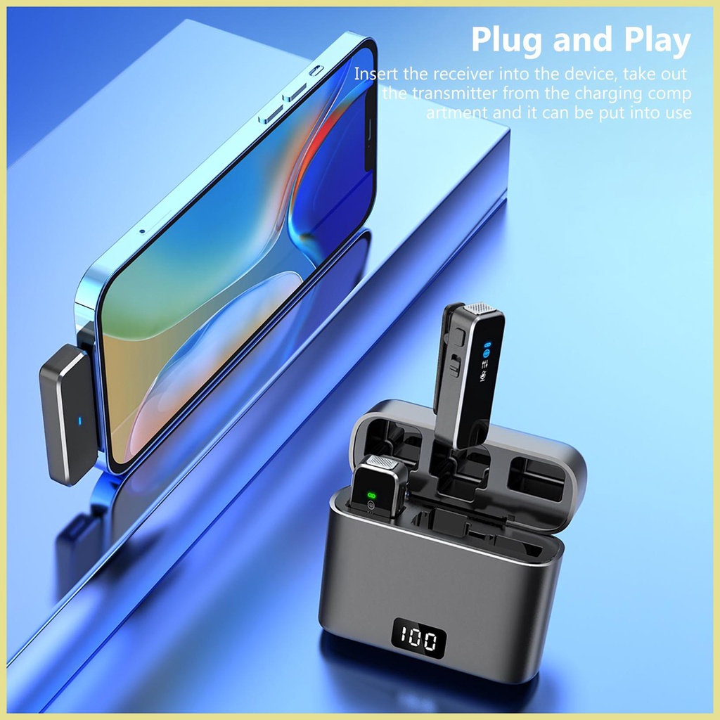 Wireless Lavalier Microphones Professional Lapel Microphone Lavelier