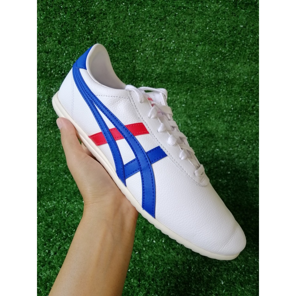 รองเท้าผ้าใบแฟชั่นสุดเท่ห์  Onitsuka tiger แท้100% รุ่น TAI-CHI-REB  สี  White/Imperial รองเท้าผ้าใบ