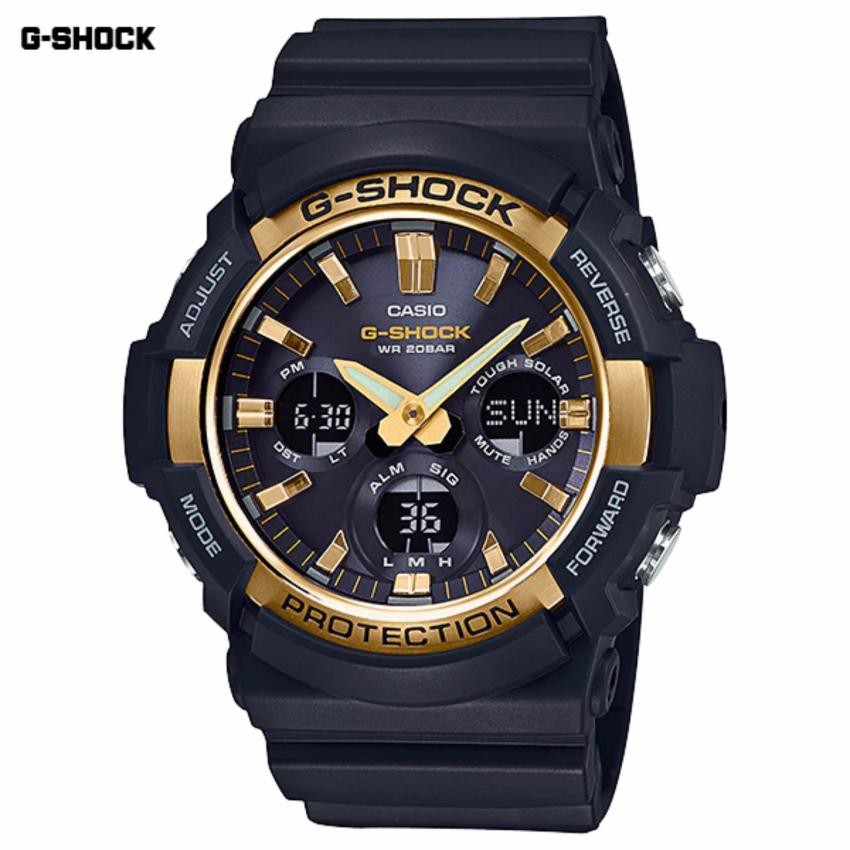 Casio G-Shock นาฬิกาข้อมือผู้ชาย สายเรซิ่น รุ่น GAS-100G-1A