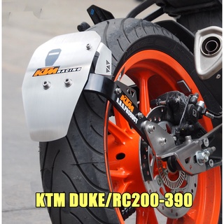 กันดีดKTM200-390 สแตนเลสแท้ mudguard​ stainless steel