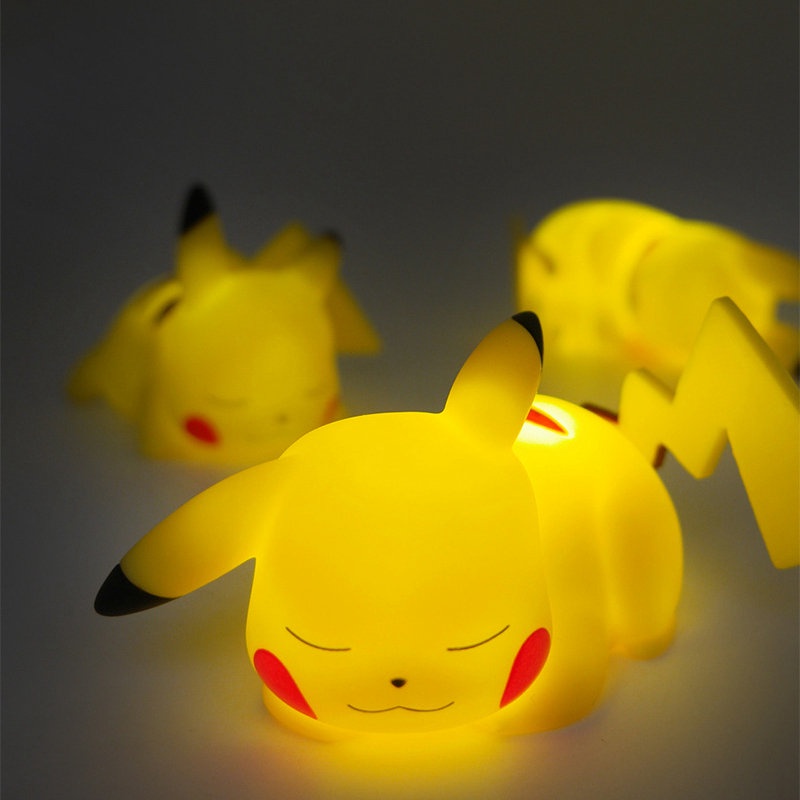 โคมไฟกลางคืน LED รูปโปเกม่อน ปิกาจู พร้อมกล่อง