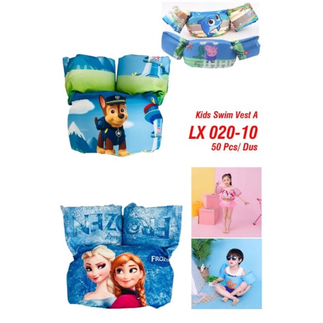 เสื้อชูชีพเด็ก Puddle Jumper Swim One Set Chest Sleeves Lx20-10