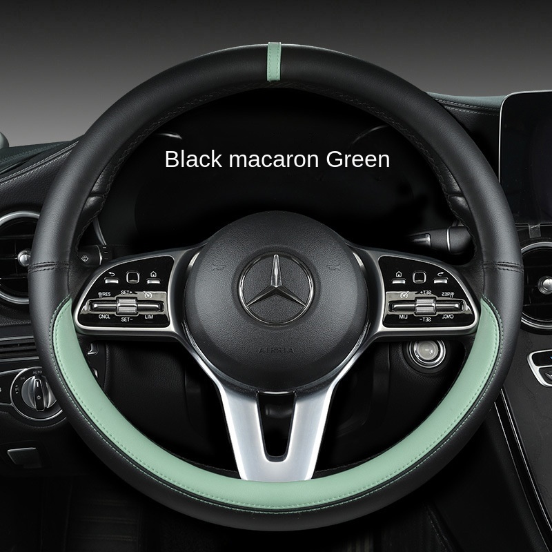 ปลอกหนังหุ้มพวงมาลัยรถยนต์ กันน้ํา กันลื่น สําหรับ Chevrolet Malibu Sonic Aveo Optra Cruze Orlando C