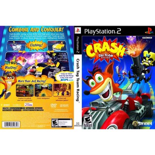 CRASH TAG TEAM RACING [PS2 US : DVD5 1 Disc]