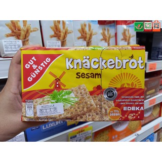 💥Gut &amp; Günstig Knäckebrot Vollkorn /Sesam 250g🧇