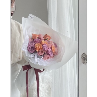 [10.10 Promotion ] 20 Rose Bouquet (Red/White/Pink/Mix Pink Peach Tone)