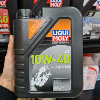 น้ำมัน (LIQUI MOLY) 4T SCOOTER 10W-40 MB 1L