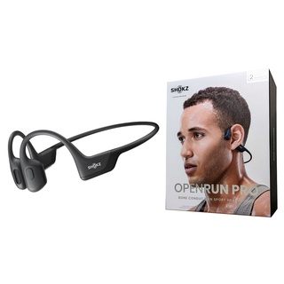 SHOKZ OpenRun PRO Bluetooth Bone Conduction Open-Ear Sport Headphones ( Black )