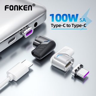 อะแดปเตอร์แปลง Fonken 100 W Usb Type C To Type - C Male สําหรับ Huawei