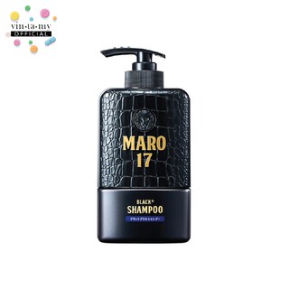 [ใหม่!จากญี่ปุ่น][พร้อมส่ง!!] Maro(มาโร่) 17 Black up shampoo มาโร เซเว่นทีน แบล็ก พลัส แชมพู 350ml.[แชมพูปรับผมขาว]