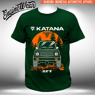 [S-5XL]เสื้อยืด พิมพ์ลายรถยนต์ jimny katana Jeep Offroad suzuki jimny สําหรับผู้ชาย