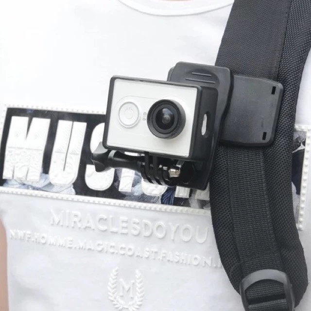 GoPro bag clip 360 องศา ตัวหนีบสายกระเป๋า ติดกล้อง GOPRO หมุนได้ 360 องศา thumbnail 5