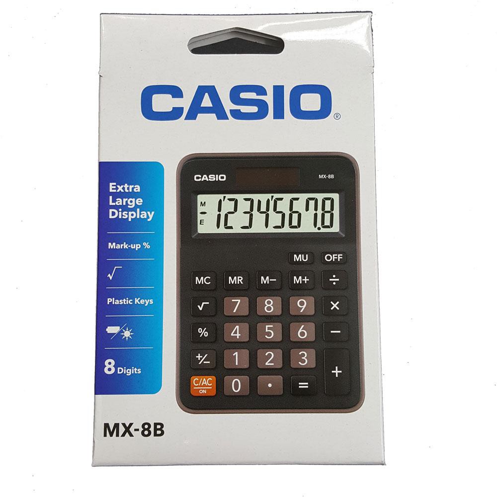 CASIO MX-8B ELECTRONIC CALCULATOR