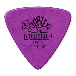 ปิ๊กDunlop รุ่น TORTEX TRIANGLE 1.14 mm ม่วง ปิ๊ก  ปิ๊ค ปิ๊กกีต้าร์