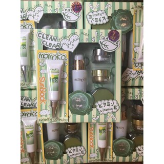 Momoko Cream Box Set โมโมโกะ ครีมเซ็ท แถมฟรีกันแดด