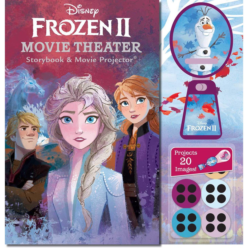 หนังสือนิทานภาษาอังกฤษ Disney Frozen II Movie Theater Storybook & Movie ...
