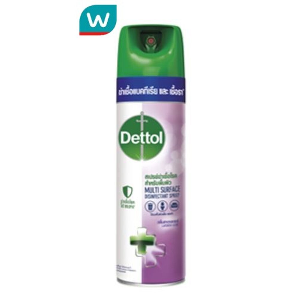 Dettol เดทตอล ดิสอินเฟคแทนท์ สเปรย์ กลิ่นลาเวนเดอร์ 225มล.