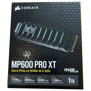 Corsair MP600 Pro XT 1TB M.2 NVMe PCIe Gen4 Internal SSD, CSSD-F1000GBMP600PXT