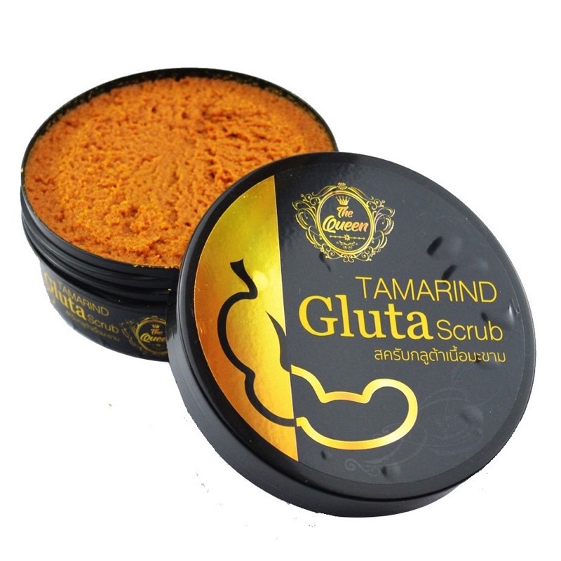 [[ถูก-ของแท้ -ส่งไว]] สครับมะขาม Tamarind Gluta scrub The Queen สครับมะขามกลูต้า เดอะควีน
