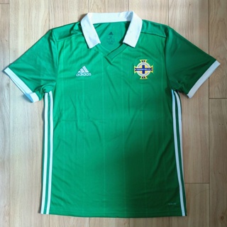 เสื้อฟุตบอลบอลแท้มือสอง ทีมชาติไอร์แลนด์เหนือ Northern Ireland kit 2018