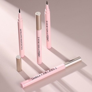 Lameila 843 อายไลเนอร์ ชนิดน้ำยาวนานดำ ของแท้ซุปเปอร์กันน้ำ อายไลเนอร์ หัวปากกา กันน้ำ แห้งเร็ว ติดทนนาน  ควบคุมง่าย