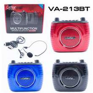 Ceflar Multi Function Speaker Bluetooth ลำโพงช่วยสอน บูลทูธ แบบคาดเอว รุ่น VA-213BT