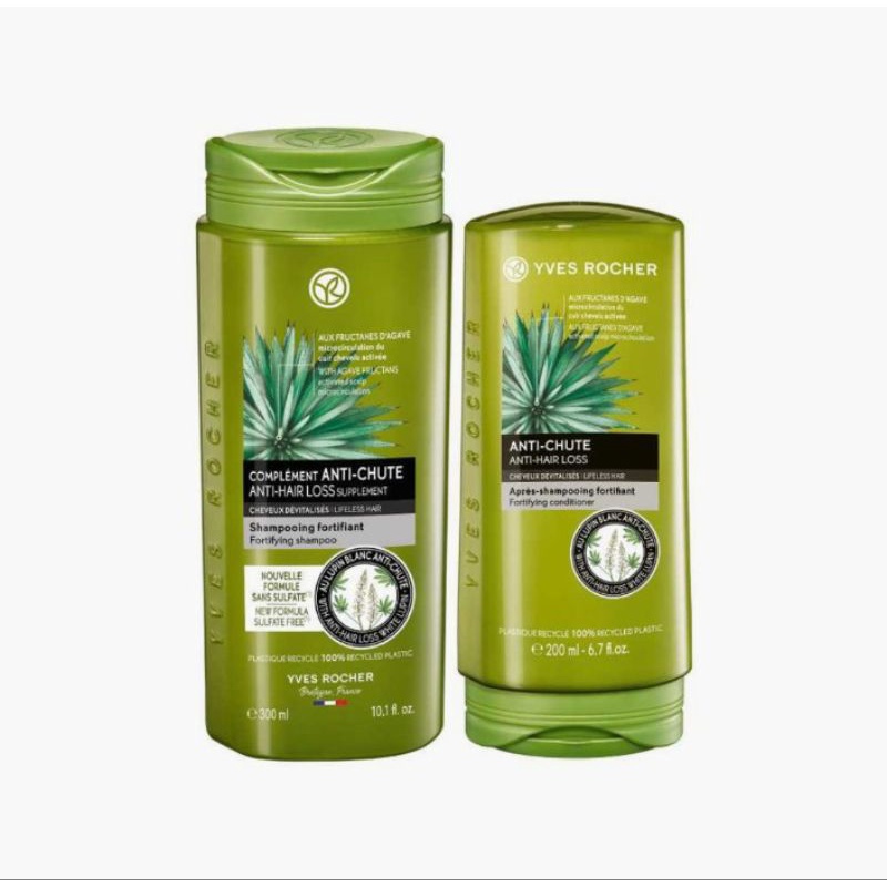 YVES ROCHER  Anti-Hair Loss Shampoo  300 ml and Conditioner 200 ml
