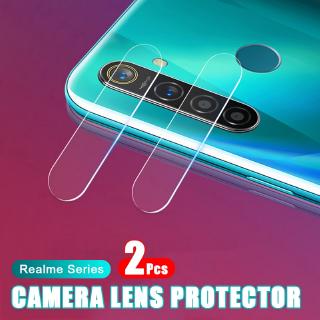 2Set OPPO Realme C2 C3 XT X2 2 3 5 Pro 6 X50 ฟิล์มกระจกนิรภัยกันรอยกล้องหลัง