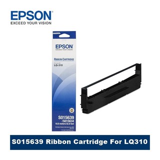 Epson รุ่น LQ-310 ตลับผ้าหมึกดอทฯ Epson S015639 ของแท้ออกใบกำกับได้