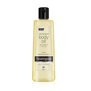 โค้ด RDRHZFJ  ลด60.- ซื้อครบ300.-🍎🌾(แท้ / พร้อมส่ง ) ผิวเงาแบบสาวเกา Neutrogena Body Oil ปริมาณ 250ml บอดี้ออยบำรุงผิว ส