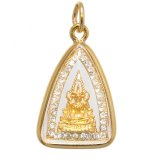 จี้ พระพุทธชินราชล้อมเพชร ล้อมทอง รุ่น TK-088