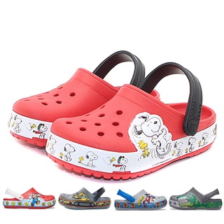 รองเท้าแตะ crocs น่ารัก ของแท้ สําหรับเด็กผู้ชาย และเด็กผู้หญิง พร้อมส่ง [206028]