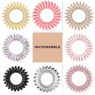 invisibobble Original ยางรัดผม Invisibobble แบ่งขาย และ ยกกล่อง(3 เส้นแบบคละสีได้) ของแท้ สินค้าพร้อมส่ง