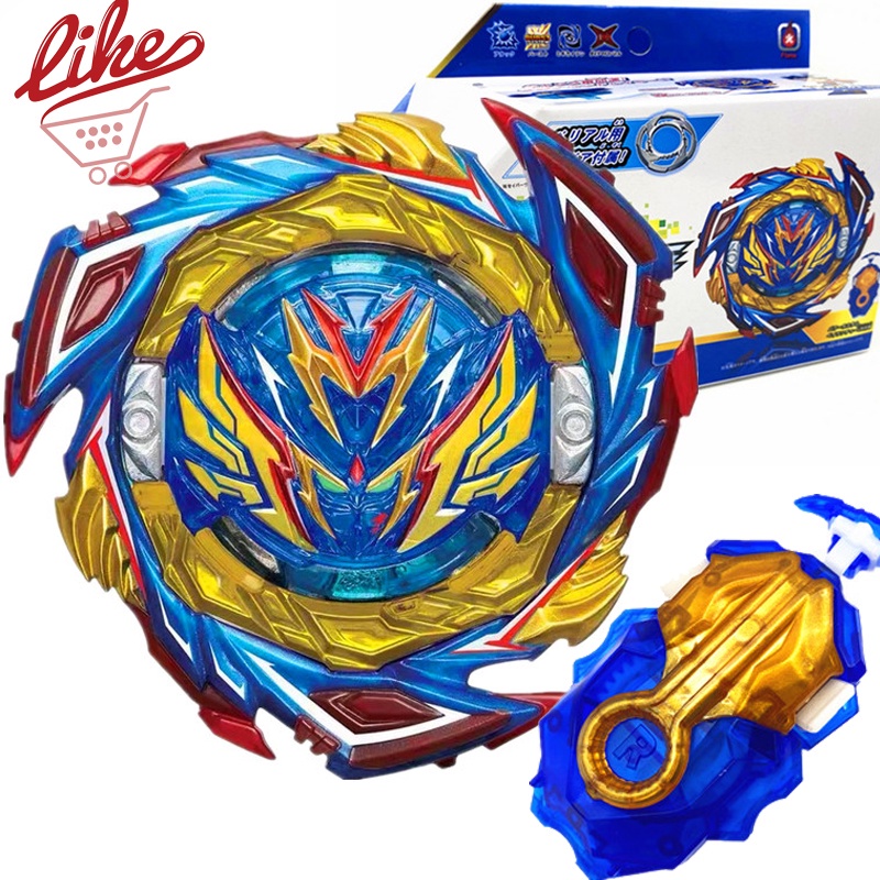 Beyblade Burst DB B187 Savior Valkyrie Sh-7 B-187 Beyblade Burst B184 สีฟ้า LR Launcher Beylauncher 