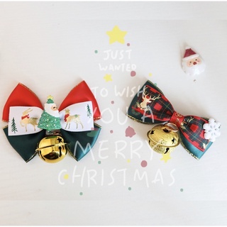 🚚พร้อมส่งในไทย 🎅🏻ปลอกคอคริสต์มาส สุนัข และ แมว