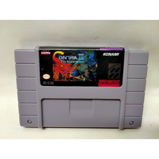 Contra 3 Alien Wars เกมแนวตลุยด่าน ตลับ IC เล่นได้พร้อมกันสองคน ตายไม่จำกัด ปืนหลักไม่หาย