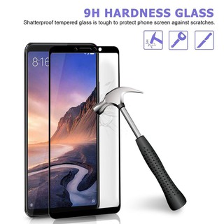 2 PCS กระจก กระจกนิรภัย Xiaomi Mi Max 3 อุปกรณ์กันรอยหน้าจอ Xiaomi MiMax3 ฟิล์มกระจกนิรภัย เต็มจอ