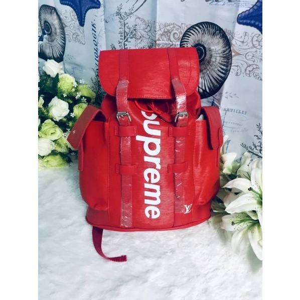 Louis Vuitton x Supreme 2017 pre-owned Christopher Backpack - Farfetch