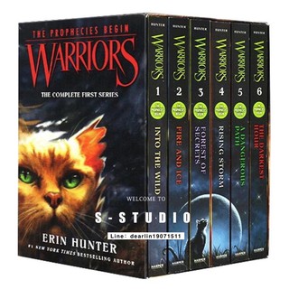 Warriors Set Volumes 1-6(6books+Audio) The Complete First Series Paperback Warriors The Prophecies Begin Power