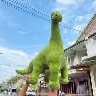 พร้อมส่งในไทย 🇹🇭 ตุ๊กตาไดโนเสาร์คอยาววววว🦖 ไดโนเสาร์สีเขียว  ตัวใหญ่กอดอุ่นนน Cutedoll studio