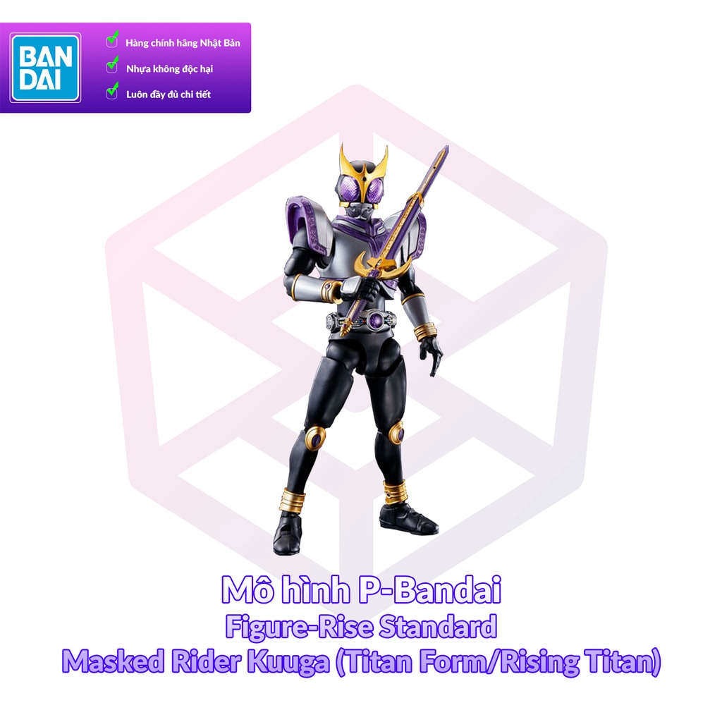 P-Bandai Figure-Rise Standard Masked Rider Kuuga (Titan Form/Rising Titan) [FRS]