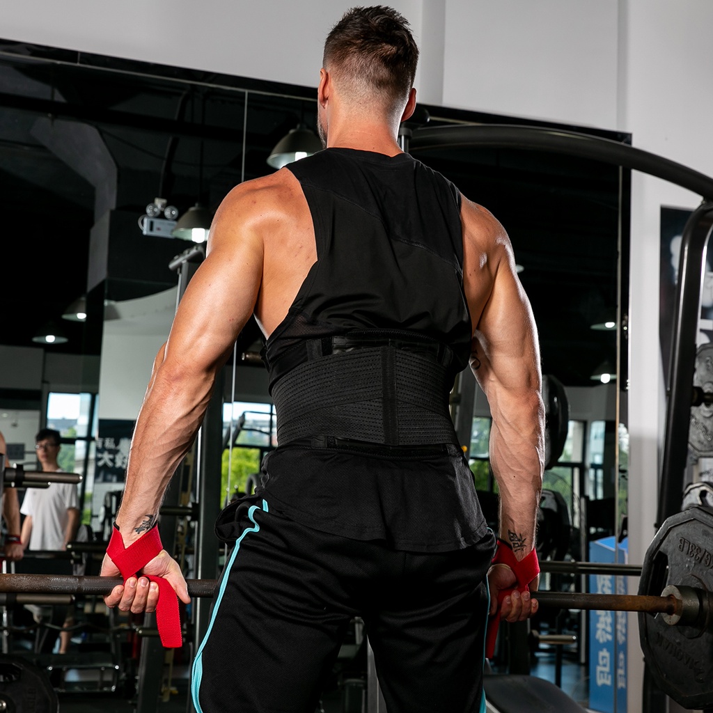 WINMAX 2 ชิ้นยกน้ําหนักยิมกันลื่นสายรัดข้อมือกีฬายกน้ําหนักรองรับข้อมือ Crossfit มือจับฟิตเนสเพาะกาย — صورة 5