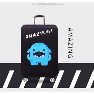 Suit case cover ถุงคลุมกระเป๋าเดินทาง (Amazing )