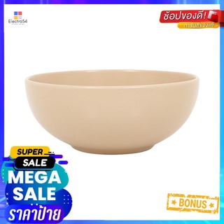 ชามเซรามิก 7.5 นิ้ว KECH LANZO BEIGECERAMIC BOWL 7.5IN KECH LANZO BEIGE