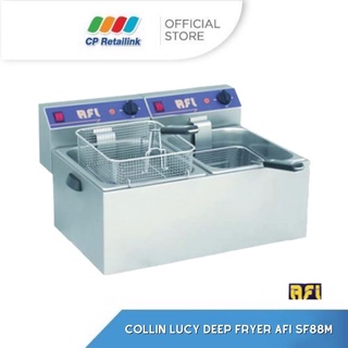 COLLIN LUCY DEEP FRYER เตาทอดไฟฟ้า AFI SF88M 8 ลิตร 2 หลุม