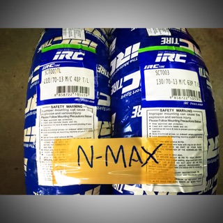 ยางรถจักรยานยนต์ irc ใส่ n max