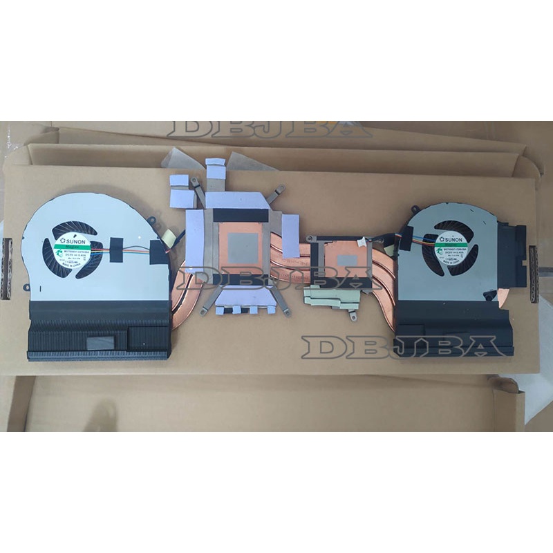 ฮีทซิงค์ & พัดลมสําหรับ DELL สําหรับ Alienware 17 R5 CN-Y6MN4 0Y6MN4 AT26T002ZC0 พัดลมระบายความร้อนพ