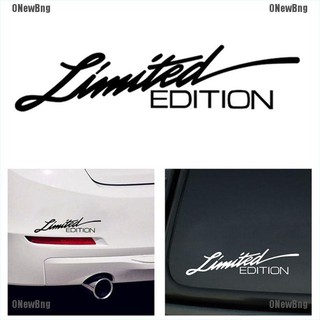 Onewbng limited edition สติกเกอร์ไวนิล สําหรับติดตกแต่งหน้าต่างรถยนต์ 16x3 8